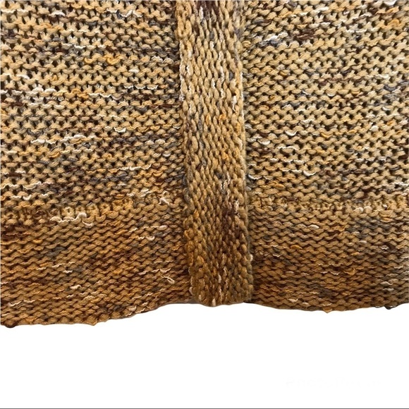 BCBGMaxazria Womens Sz M Sweater Cardigan Crochet Knit Button Front 3/4‎ Sleeve - Picture 5 of 8